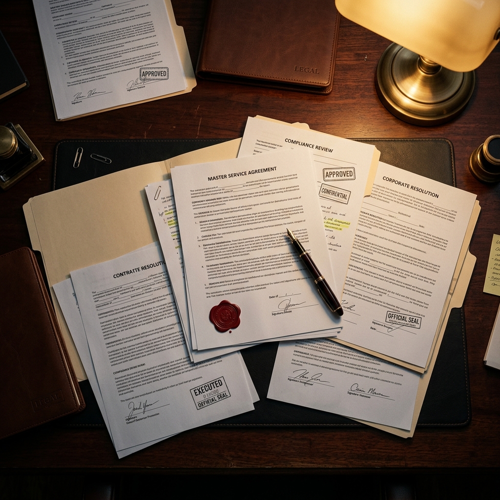 Contract documentation and compliance